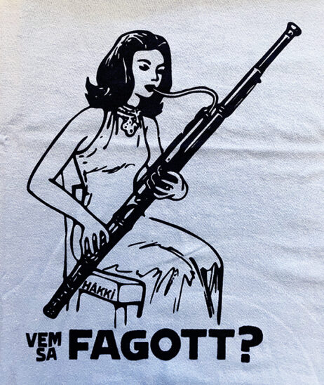 Vem sa fagott? Ladies T-shirt